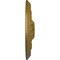 Ekena Millwork Saverne Ceiling Medallion, Hand-Painted Gold, 18 1/2"W x 13 1/2"H x 1 7/8"P CM18SAGLS - alternate 2